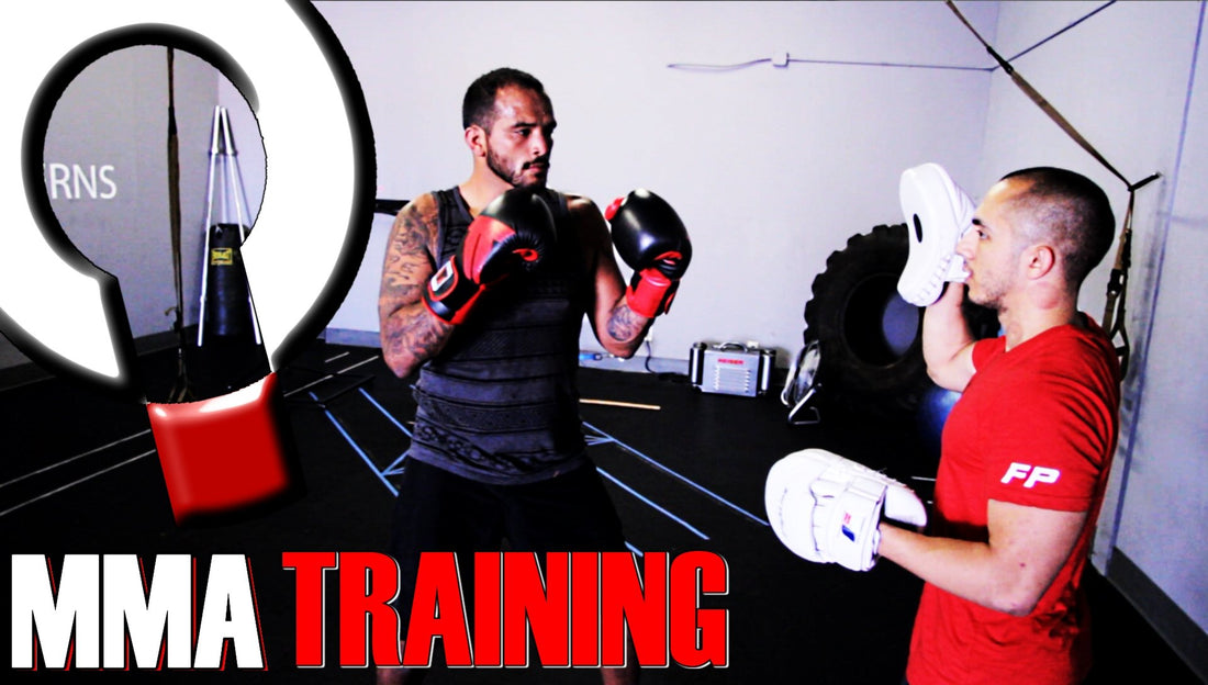 MMA boxing workout with UFC fighter Joey Beltran