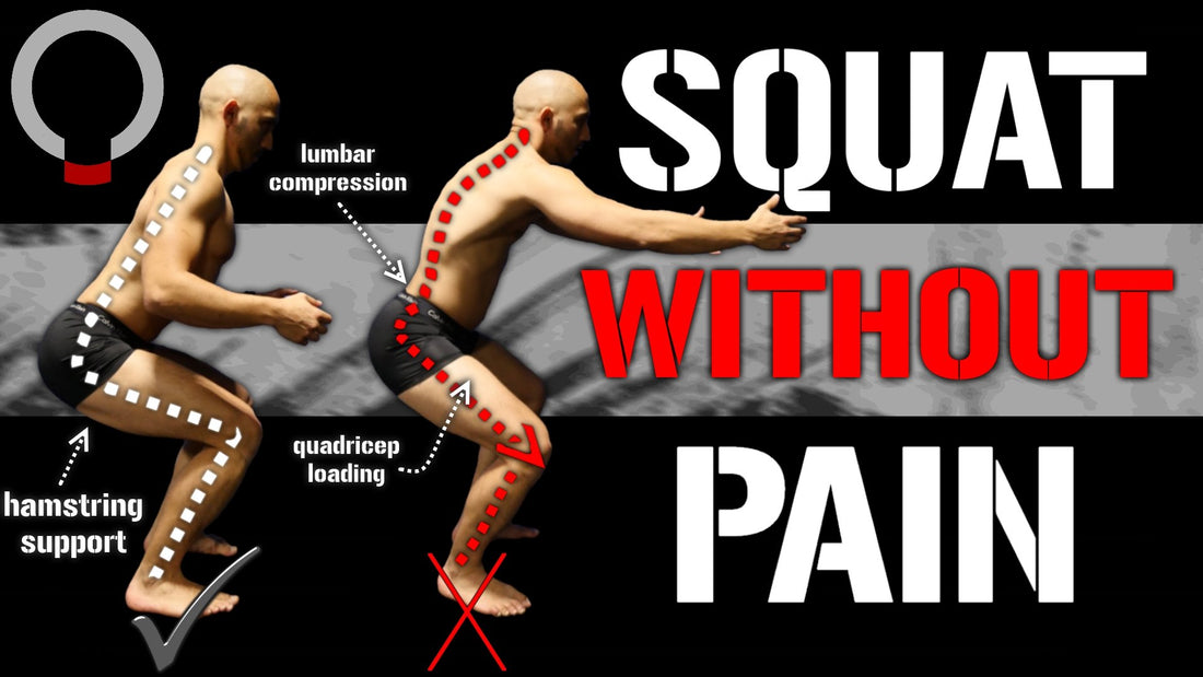 Squat Without Knee or Lower Back Pain