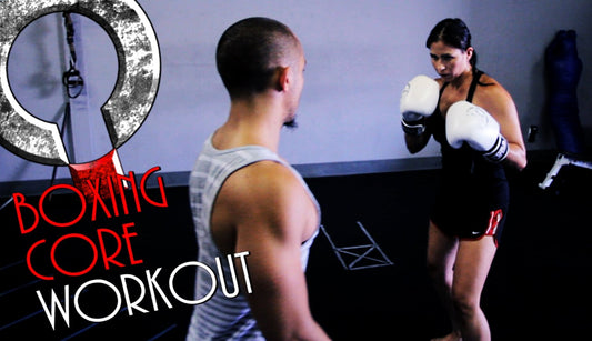 Core Training and boxing workout with Kerry Vera