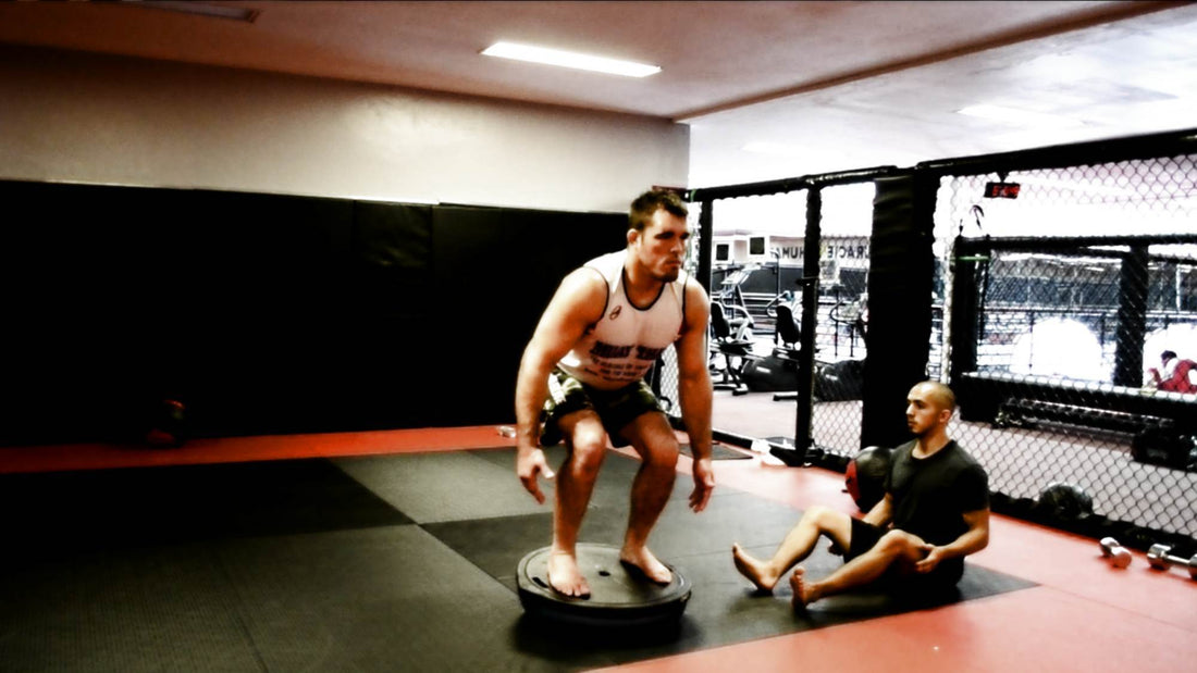 Dean Lister MMA training exercises August 7