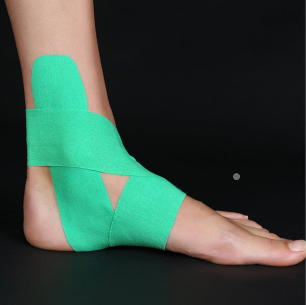 Wrapping Up Ankle KT Tape