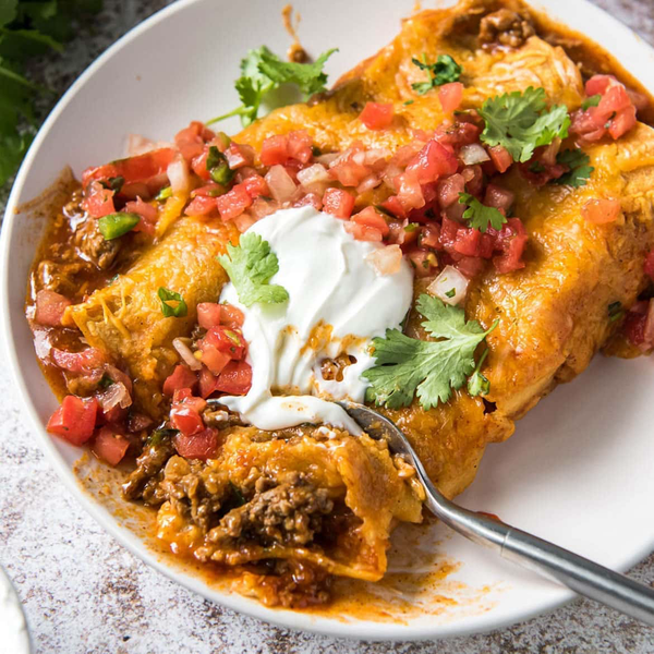 Red Enchiladas for Cinco de Mayo (FP Protocol Friendly)