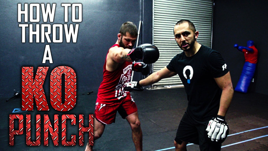 How to Throw a Knockout Punch with UFC fighter Jeremy Stephens